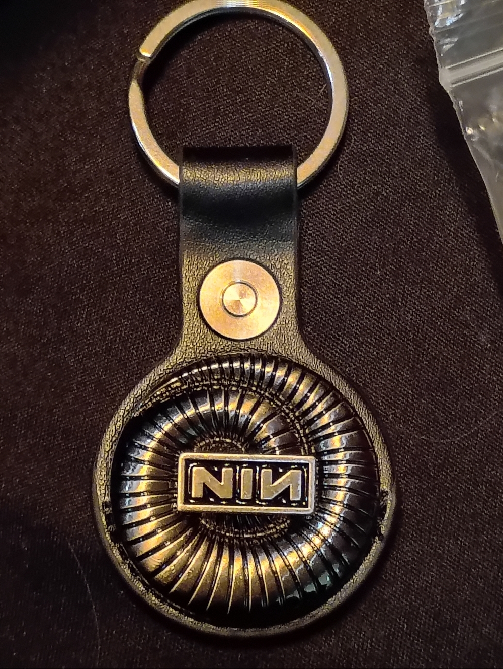 NEW Nine Inch Nails US Keychain AirTag PEEL IT BACK TOUR 2025 EXCLUSIVE RARE NIN